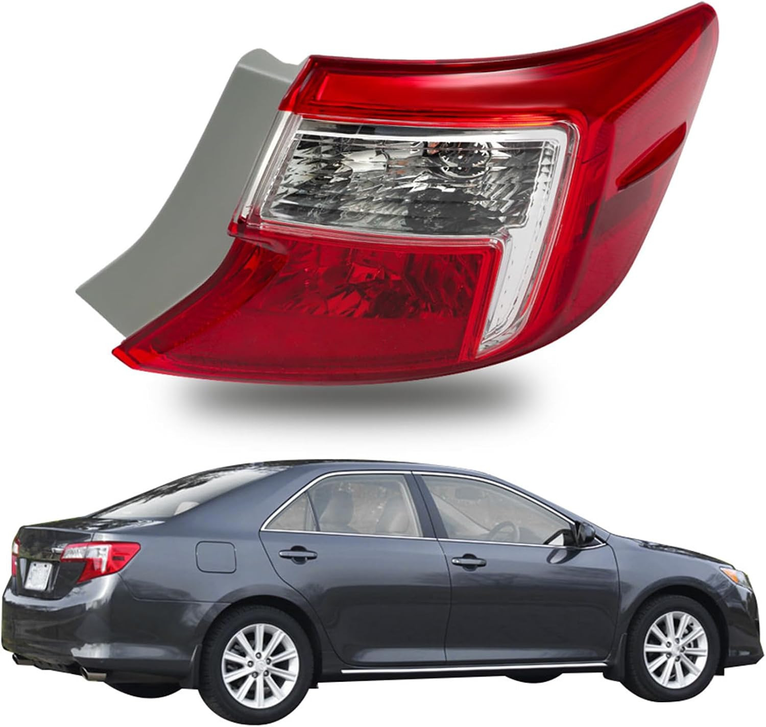 Car Rear Tail Light Brake Lamp Right Side Replacement for 2012 2013 2014 Camry 8