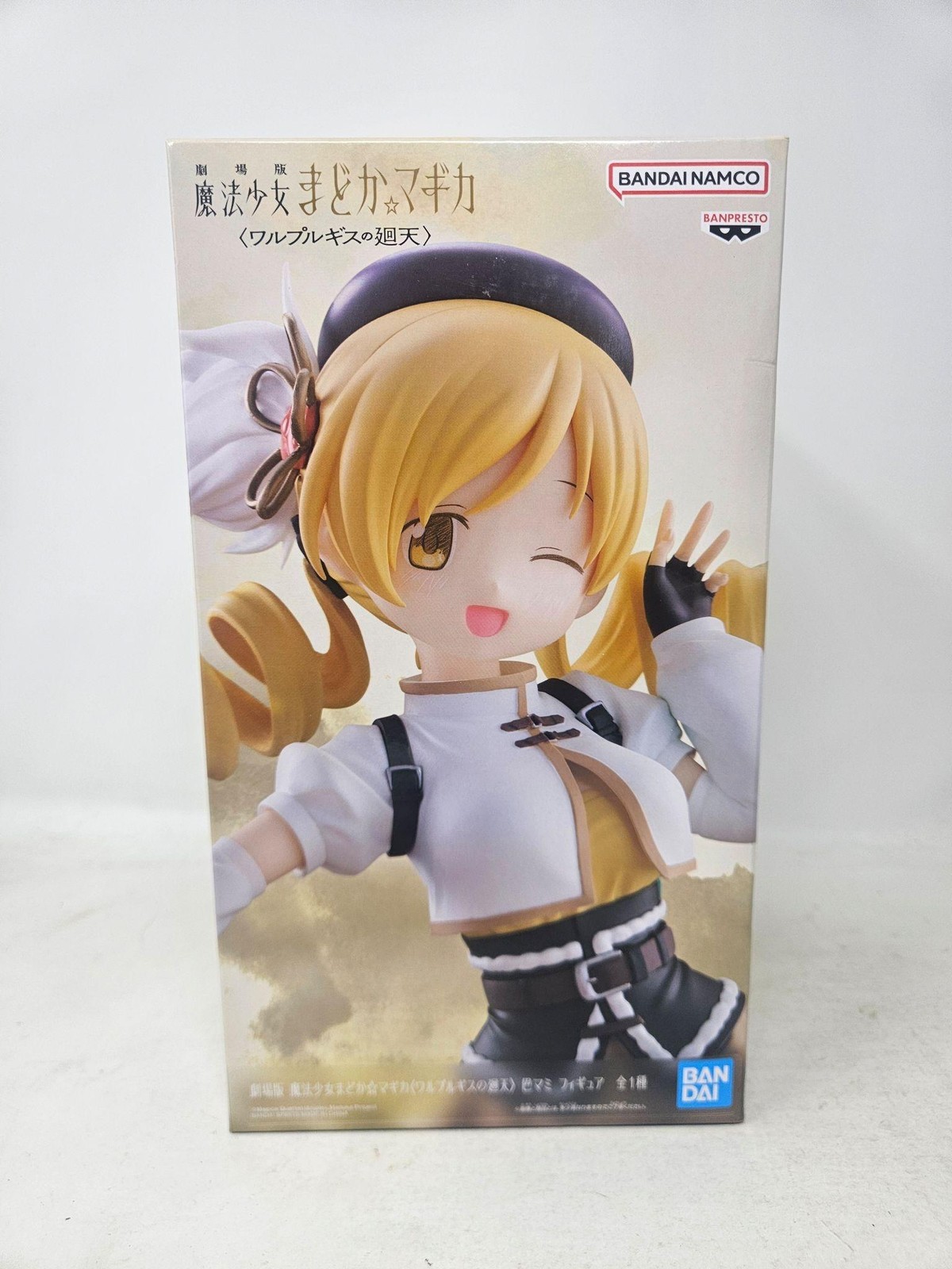 Banpresto Puella Magi Madoka Magica Movie Tomoe Mami PVC Figure New Boxed Blonde