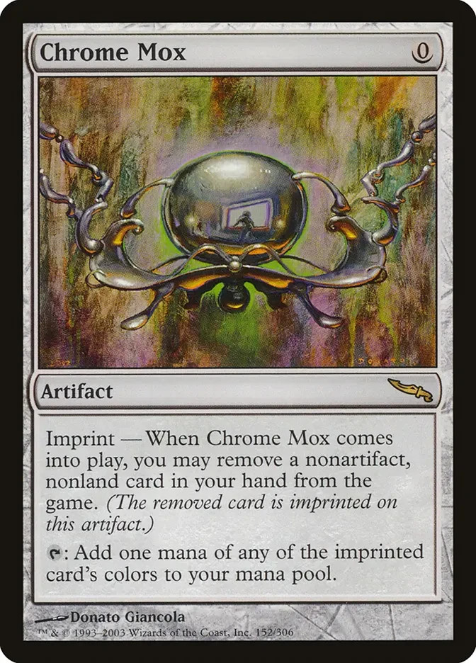 Chrome Mox #152  Mirrodin - Nonfoil Playtest