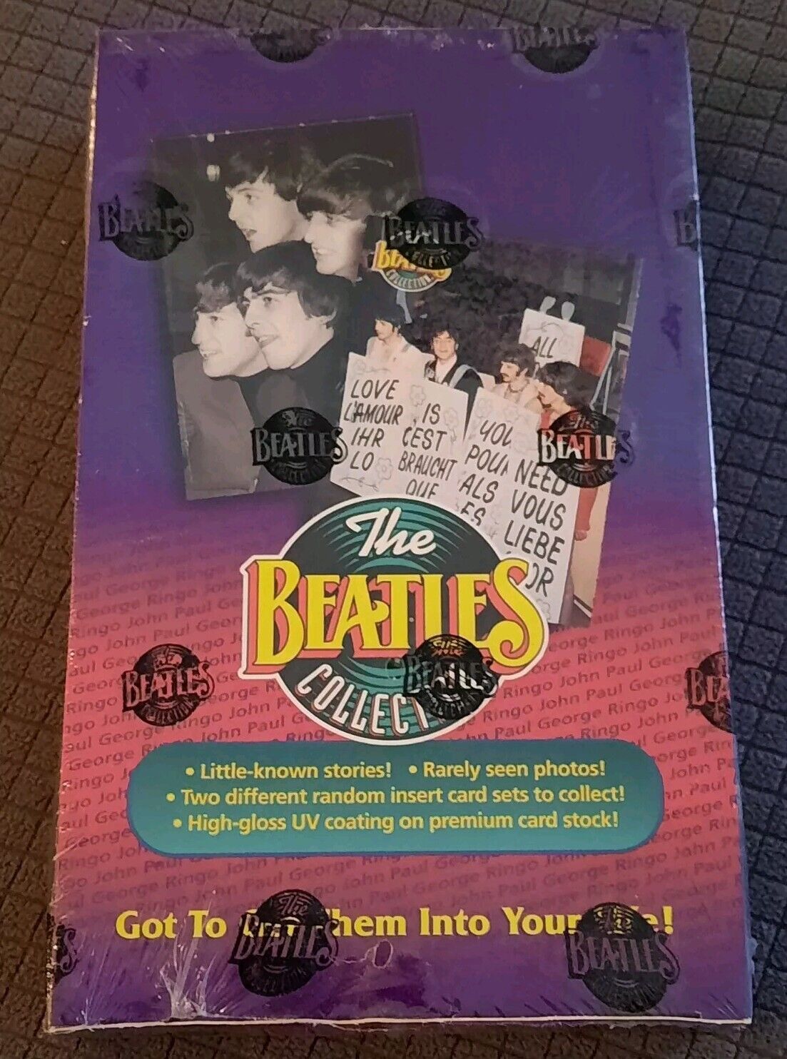 The Beatles Collection Trading Cards 1993 River Group 36 Pack Factory Sealed Box