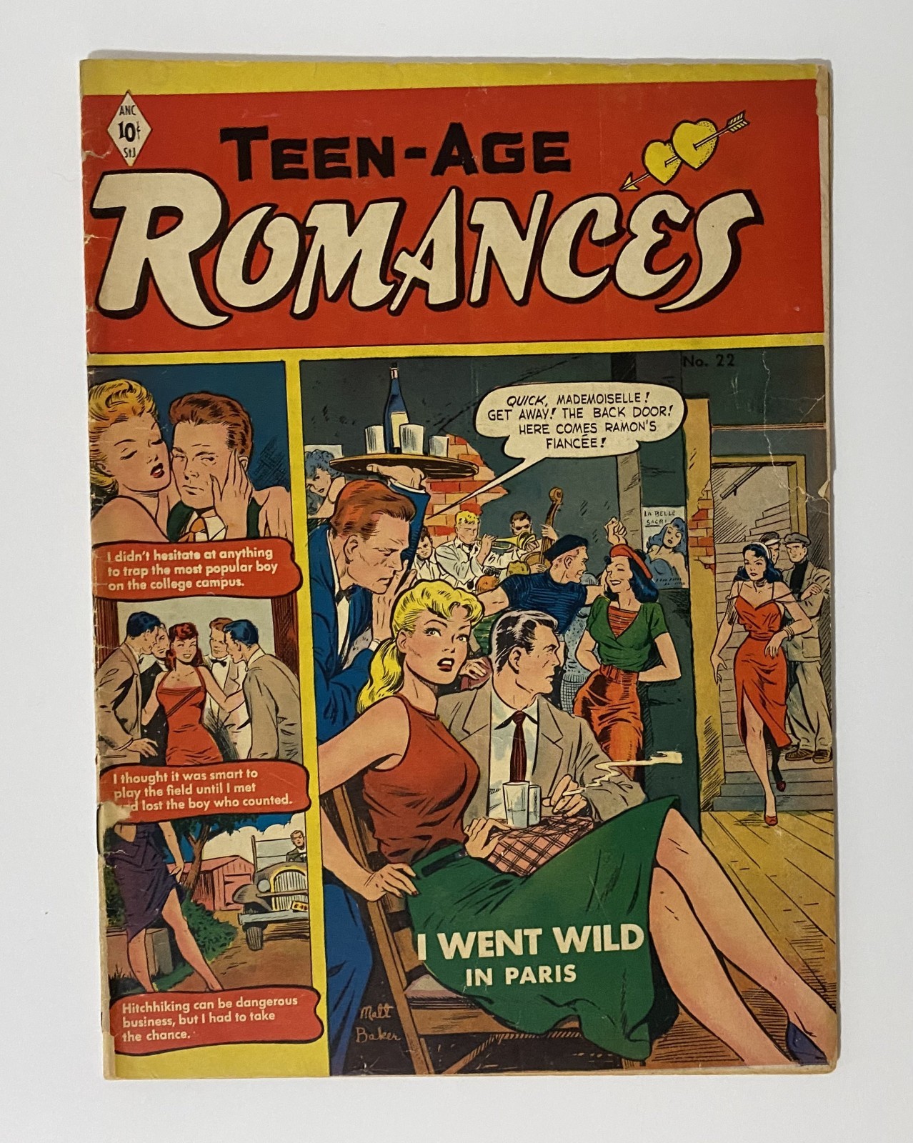 Teen-Age Romances 22 Matt Baker GGA
