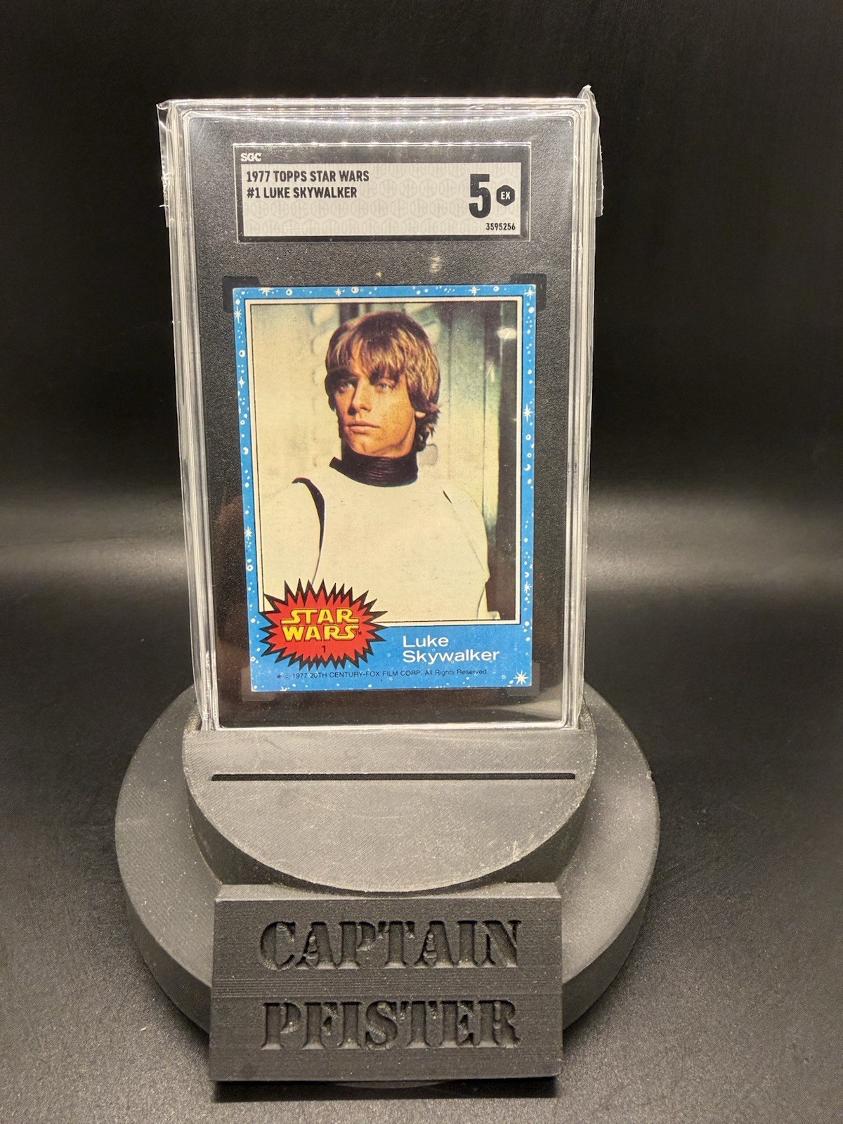 1977 Topps Star Wars #1 Luke Skywalker SGC 5