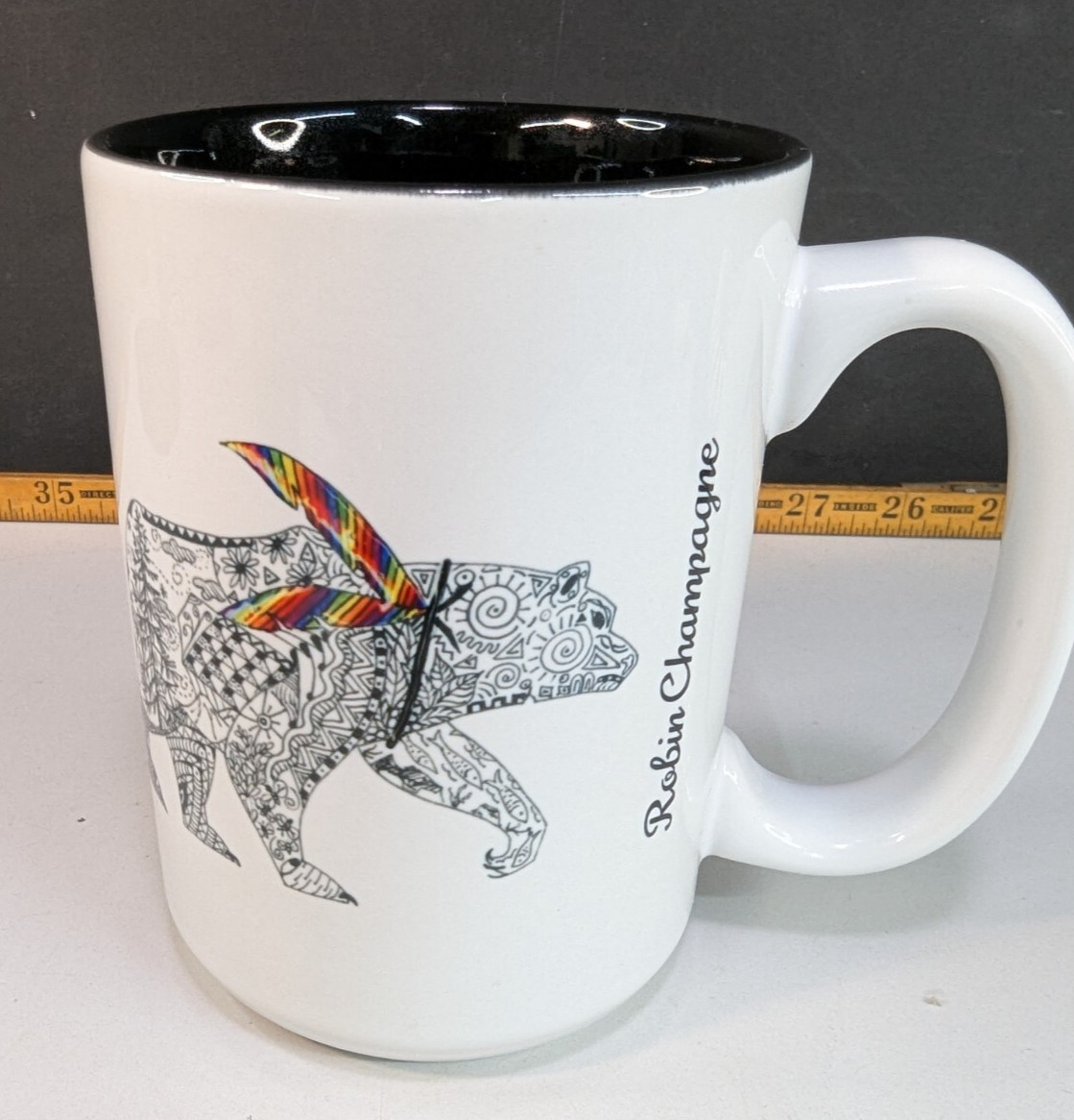 Beautiful Tribal Bear MUG YONA Alaska Beautiful Tribal Bear MUG YONA Alaska