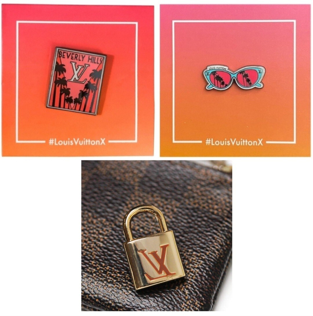 ⚡RARE⚡ PINTRILL x LOUIS VUITTON Set Of 3 Louis Vuitton Pins *NEW & AUTHENTIC* ⚡RARE⚡ PINTRILL x LOUIS VUITTON Set Of 3 Louis Vuitton Pins *NEW & AUTHENTIC*