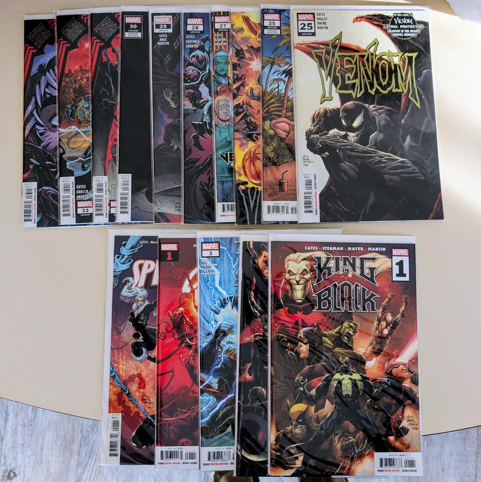 Venom Vol 4 - King In Black - Absolute Carnage 15 Book Lot Marvel Cates 2020 Venom Vol 4 - King In Black - Absolute Carnage 15 Book Lot Marvel Cates 2020