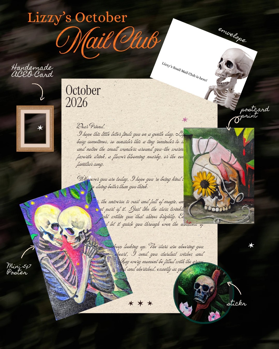 Lizzys snail mail club by Lizzywhothefunkc 