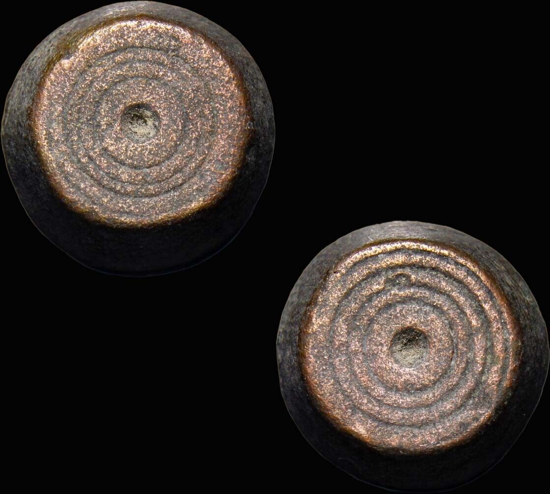 Roman Byzantine Circular Discoid Weight 15.75grm 10 Nomista Weight Artifact wCOA