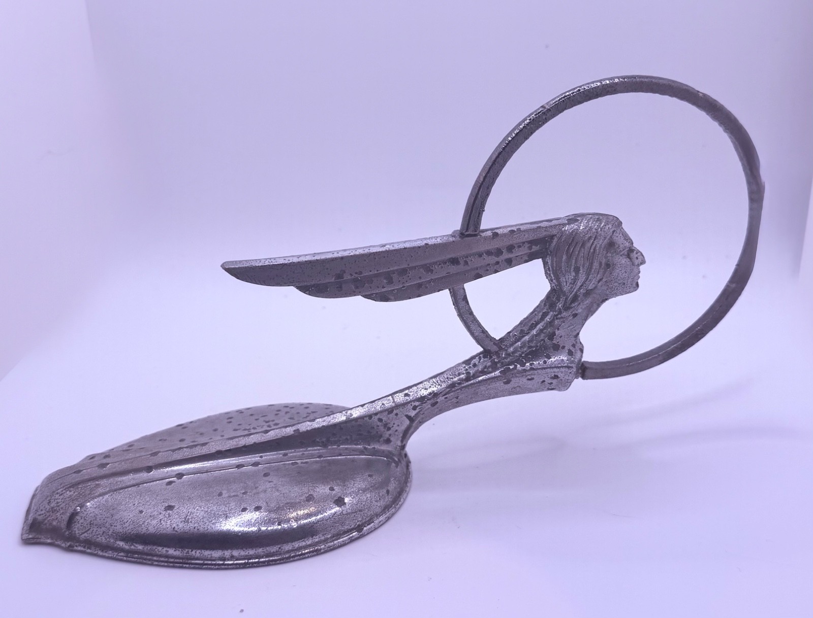 1934Pontiac Indian Head Radiator Cap Hood Ornament – Ternstedt –Prewar Original