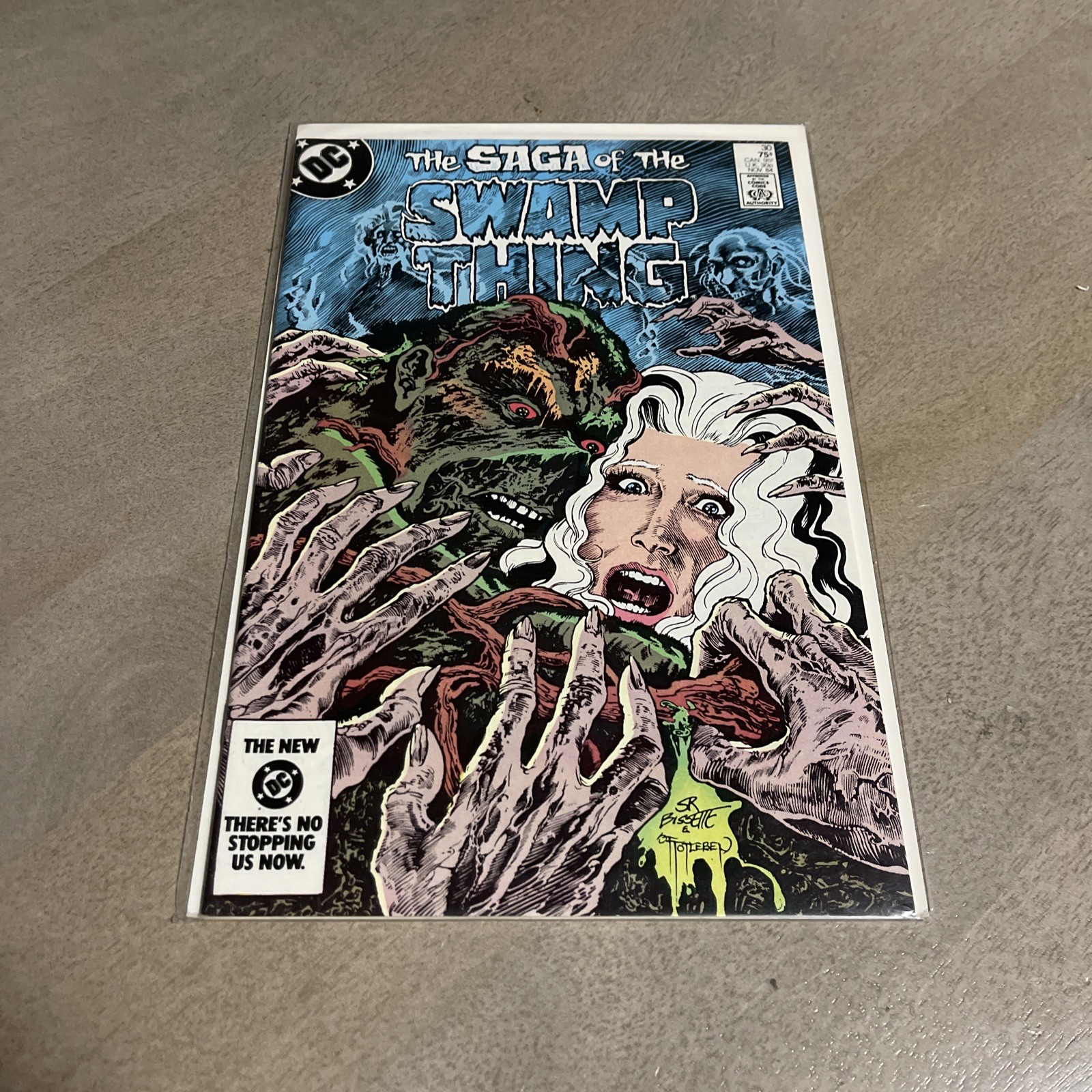 Saga Of The Swamp Thing #30 (1984) With Bag And Board  High Grade