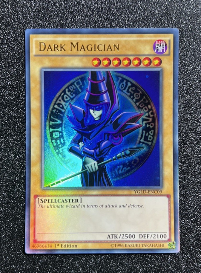Dark Magician | YGLD-ENC09 | Ultra Rare | 1st Edition | Mint Condition