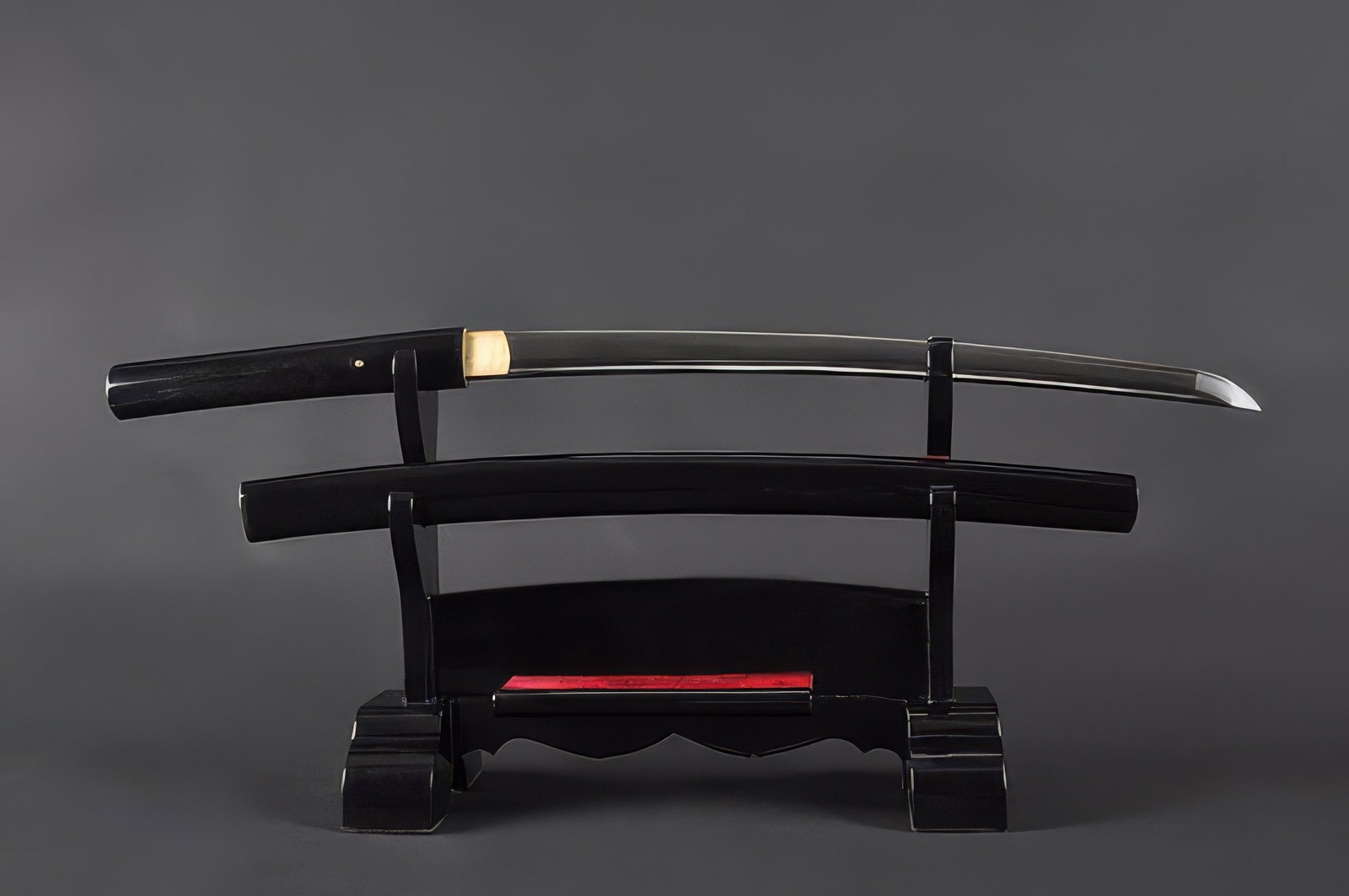 O-Ren Ishii Shirasaya Black Wakizashi - 1095 High Carbon Steel Hand Forged O-Ren Ishii Shirasaya Black Wakizashi - 1095 High Carbon Steel Hand Forged