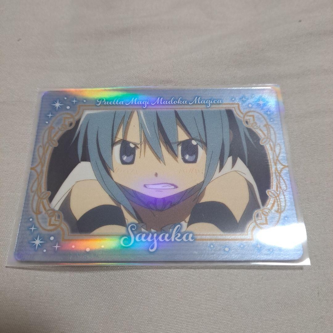 Magical Girl Madoka Magica Metallic Card Sayaka Miki