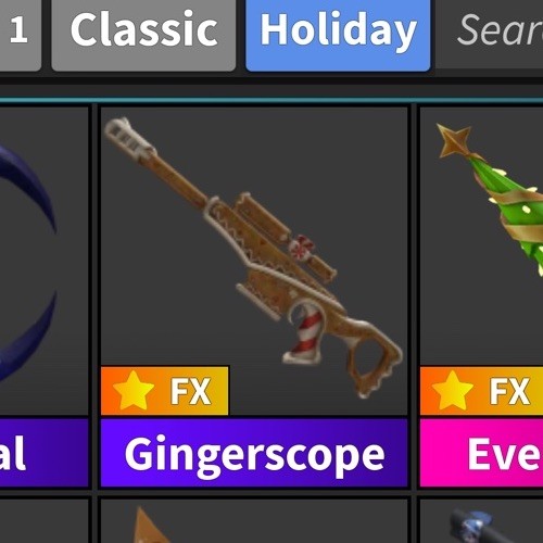 Roblox Holiday Generation Gingerscope FX Game Item/Asset Virtual Item