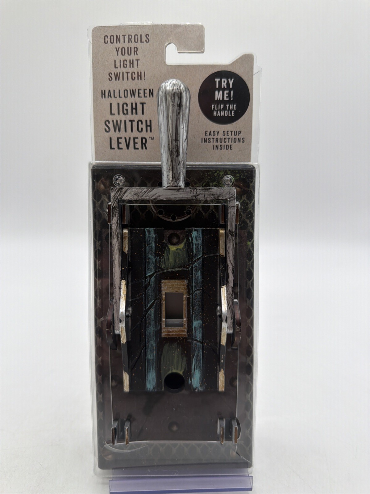 Cracker Barrel Electronic Light Switch Lever Cover Halloween Spooky Prop Decor