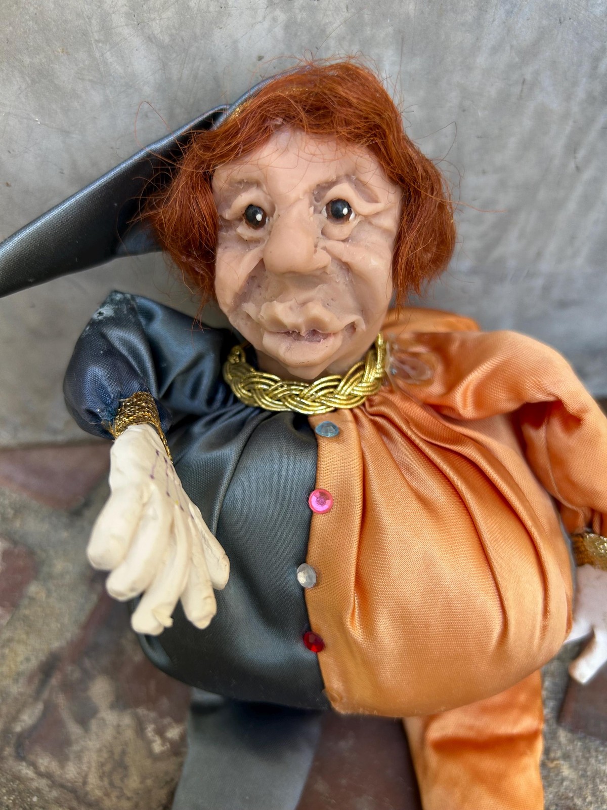 Rare Find Vintage Jester Doll