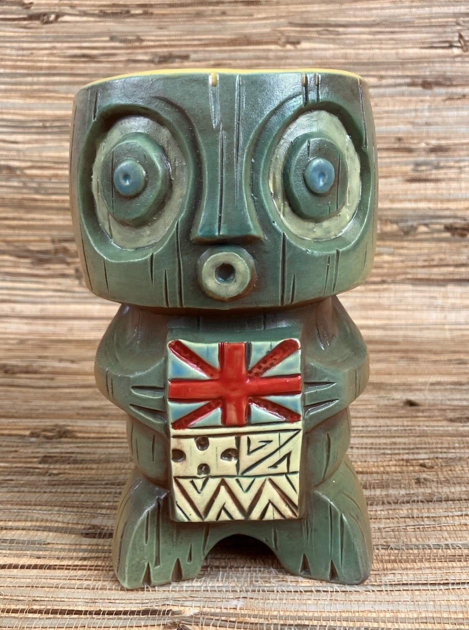 Hukilau London Tiki Mug Tiki Tony Eekum Bookum #51 7\