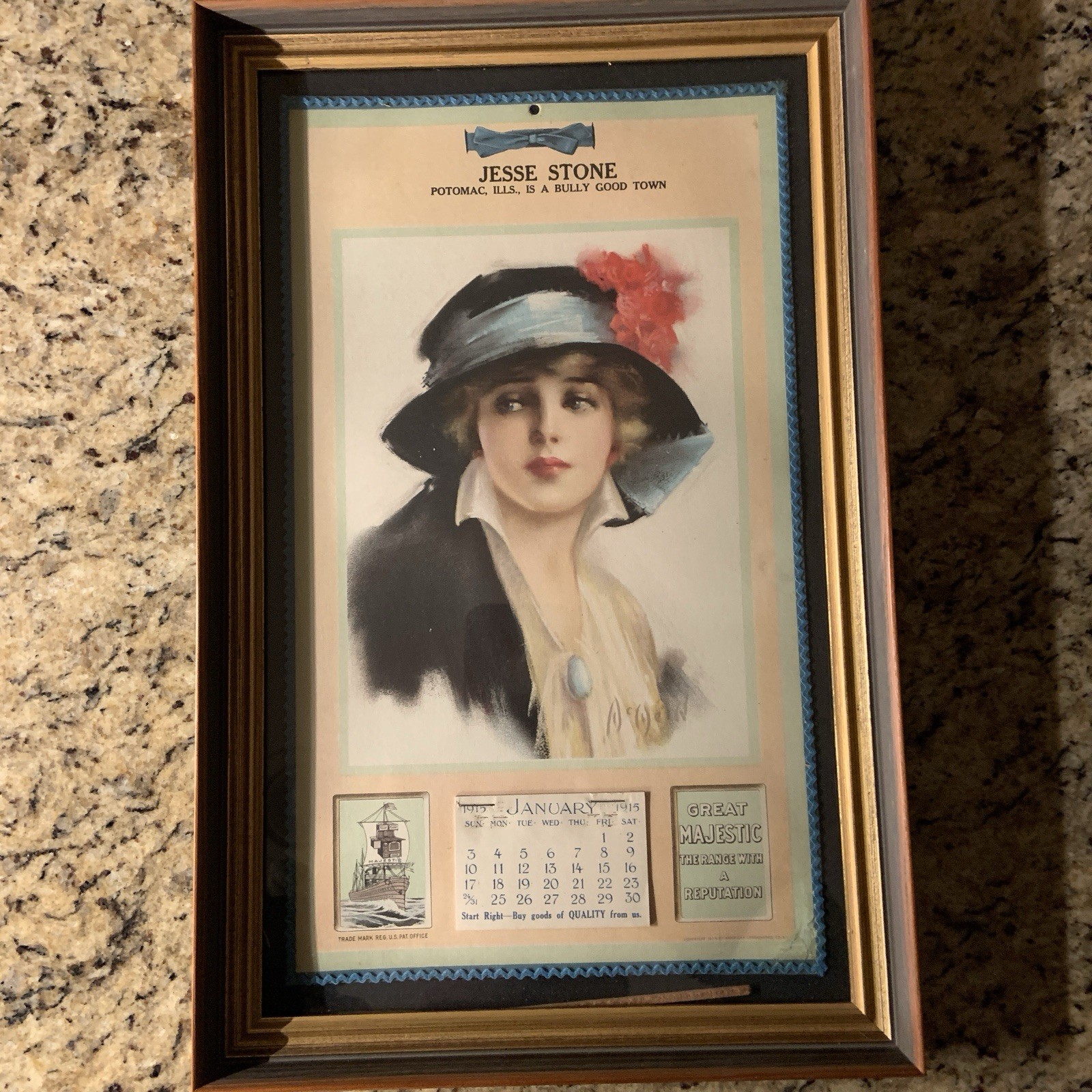 1915 Great Majestic Ranges Calendar 1915 Great Majestic Ranges Calendar