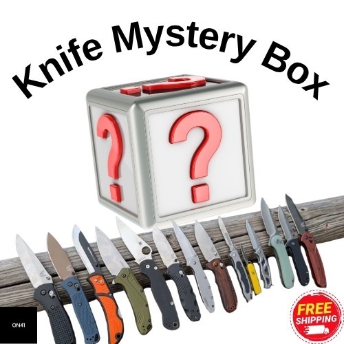 Knife Mystery Box, Randomized Assortment Of Brand New Knives, Pocket Knives, NEW