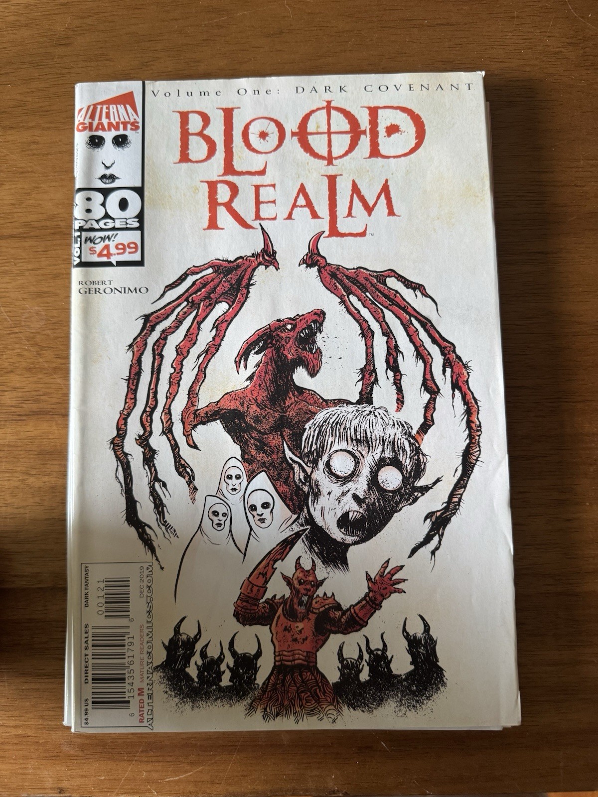 Alterna Giants: Blood Realm #1 (Alterna December 2019)