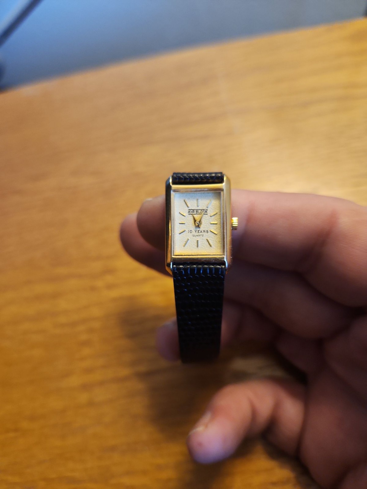 Vintage H&R Block 10 Years Service Award Watch - Tank Style Vintage H&R Block 10 Years Service Award Watch - Tank Style