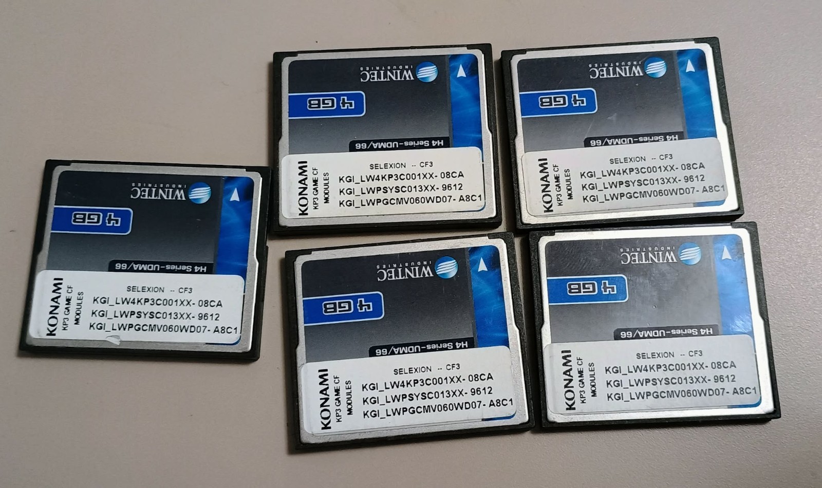 KONAMI KP3 PODIUM SELEXION MULTIGAME CF CARD - 10 GAMES - GREAT DEAL