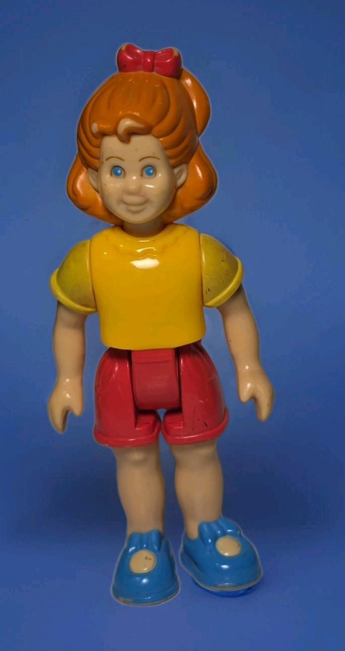 Vintage Little Tikes Grand Mansion Dollhouse Girl Sister Figure 5”
