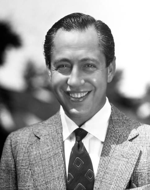 William S Paley chairman of the board of New York 1940s Old Photo