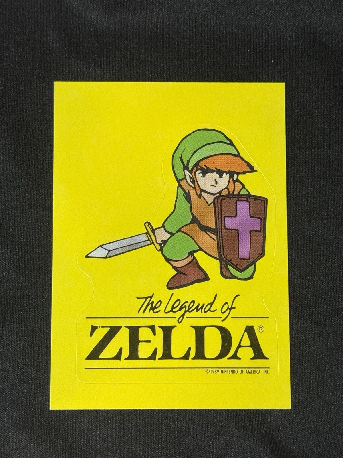 1989 Topps Nintendo Stickers 5 Legend Of Zelda Link