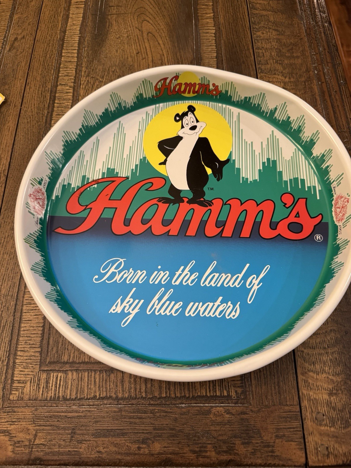Hamms Beer New Tray 1981
