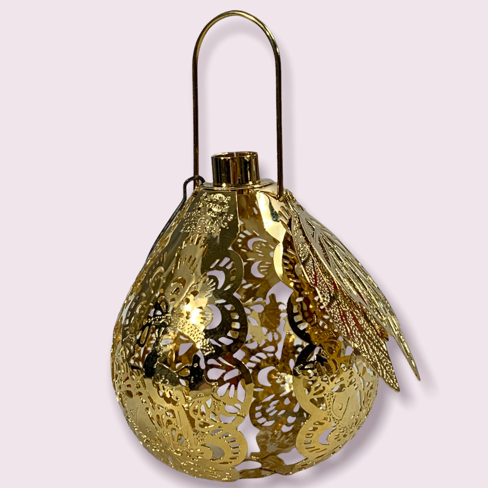 Hallmark Keepsake Ornament Magic Light 3D Brass Partridge In A Pear Tree 1990