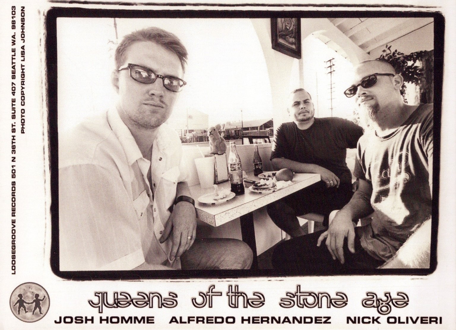 Queens of the Stone Age Promotional Press Photo 1990s Josh Homme Band Rock Promo