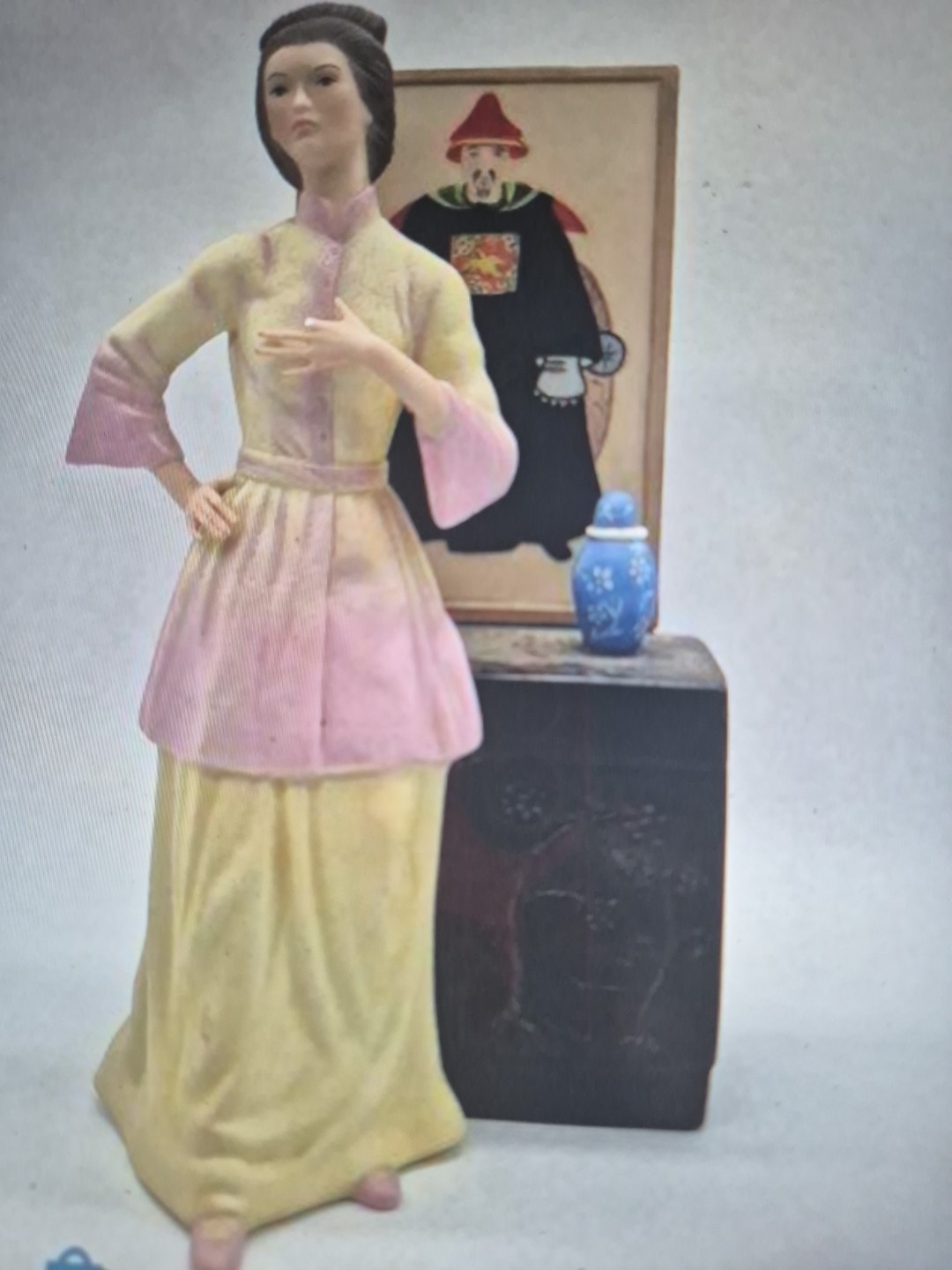 LASZLO ISPANKY- Limited Ed. MADAME BUTTERFLY - Porcelain Figurine- 87 Of 300- LASZLO ISPANKY- Limited Ed. MADAME BUTTERFLY - Porcelain Figurine- 87 Of 300-