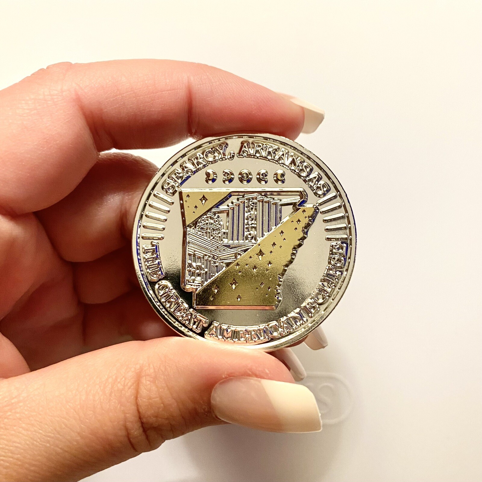 Searcy Arkansas Eclipse Commemorative Coin 2024