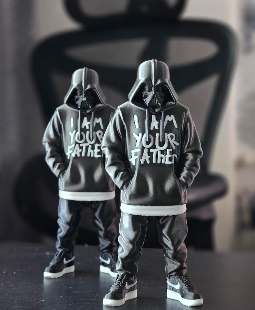 Streetwear Darth Vader 3D Printed Figure Statue – Urban Style Fan Art Hoodie 8 Streetwear Darth Vader 3D Printed Figure Statue – Urban Style Fan Art Hoodie 8