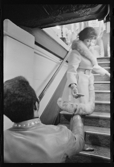 Photo:James Brown 1960s Store Coat Fitting Soul Singer Photograph