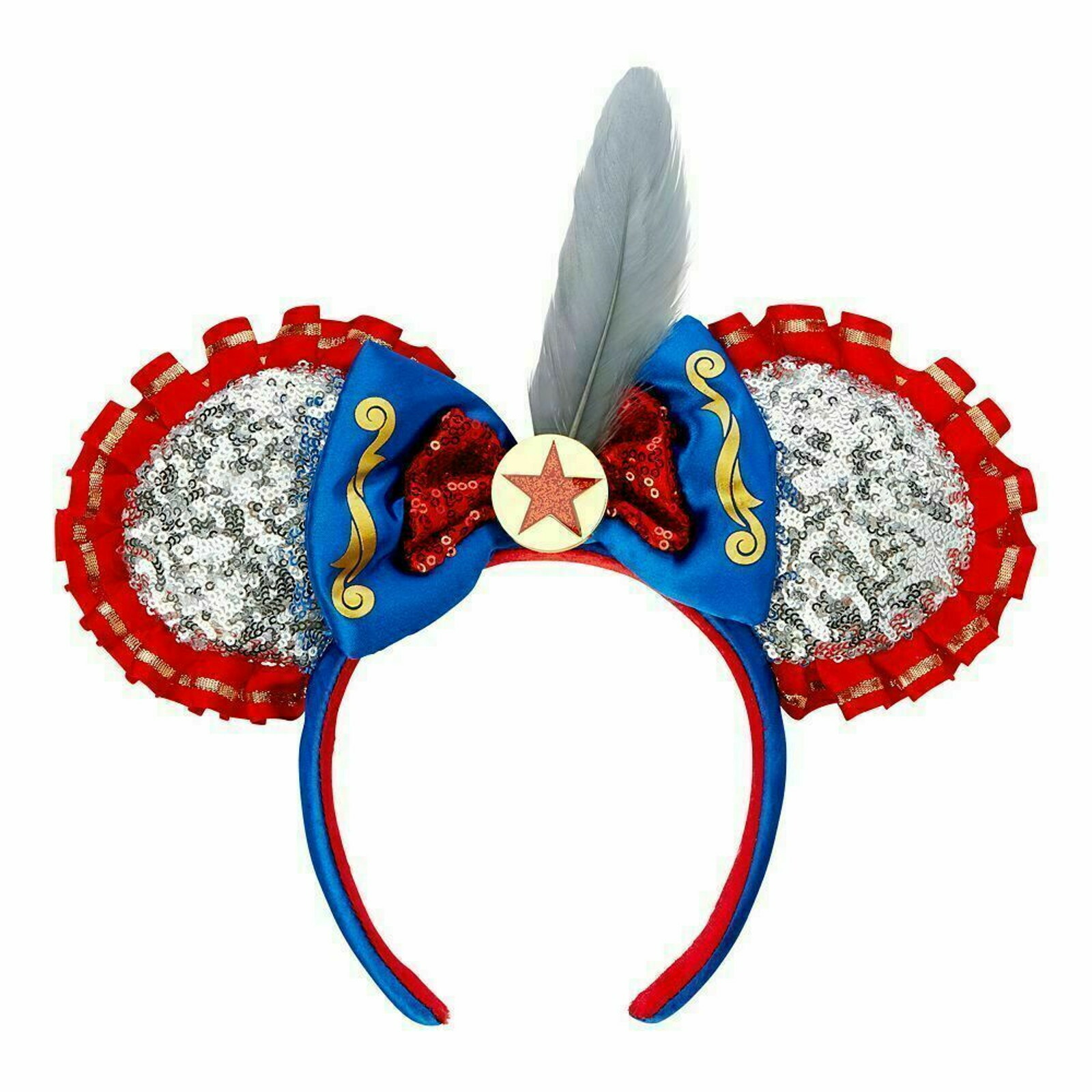 Minnie Mouse The Main Attraction Dumbo the Flying Elephant Ears Headband NEW