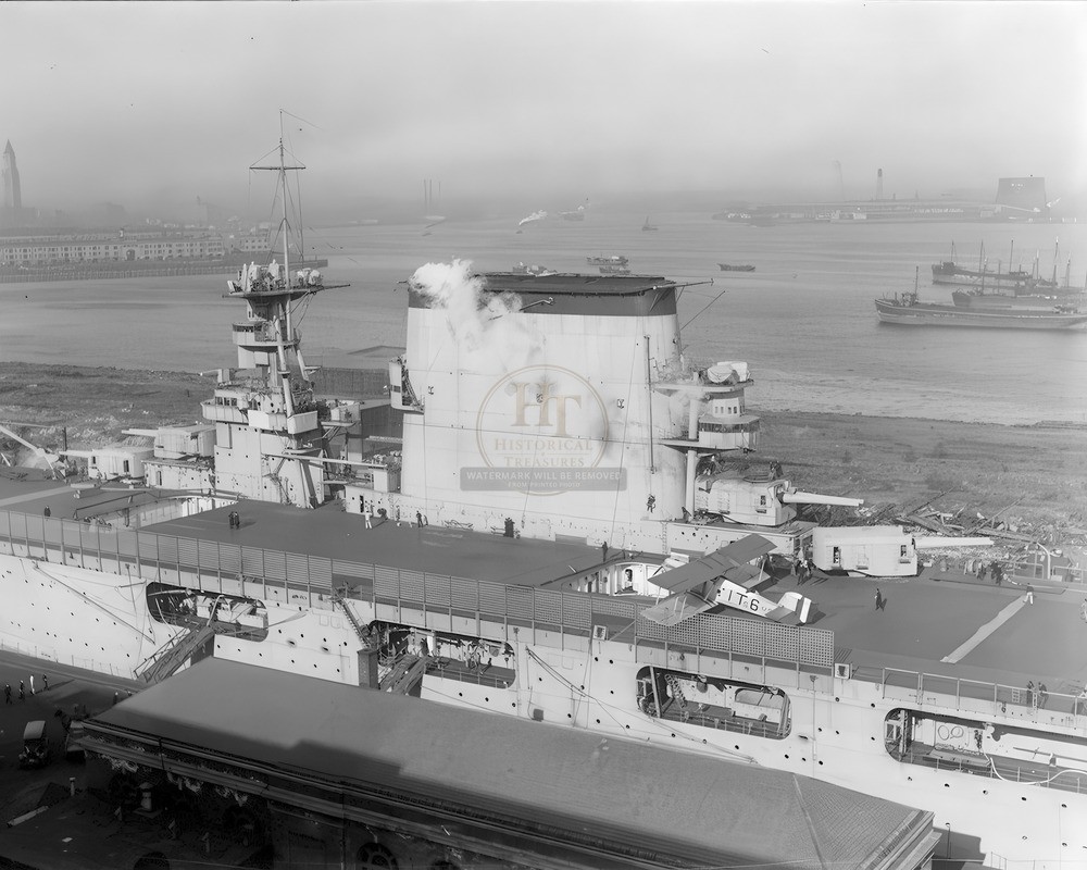 1927 US Navy Carrier USS Lexington CV-2 WWII Photo Print HT4136966