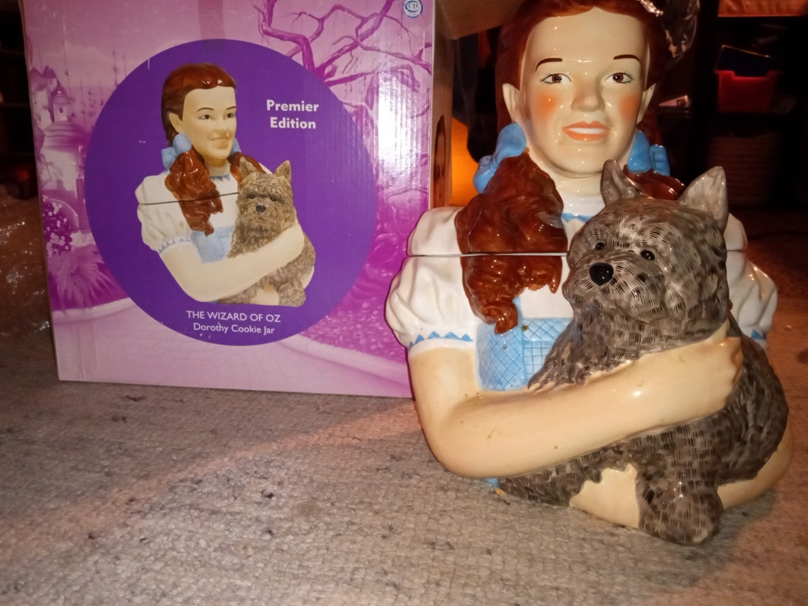 Vandor The Wizard of Oz Dorothy Limited Edition Cookie Jar Vandor The Wizard of Oz Dorothy Limited Edition Cookie Jar