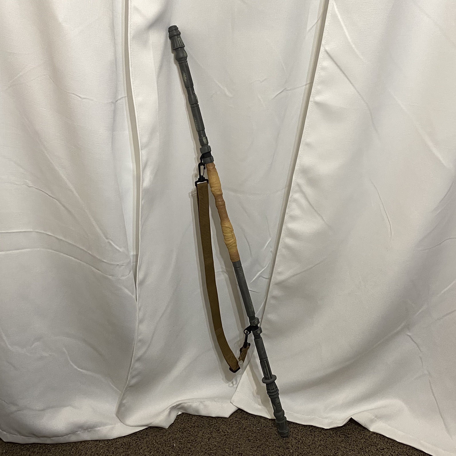 HTF RARE Star Wars Rey Staff Weapon 4ft Lucasfilm Foam Prop w/Strap Breaks Down HTF RARE Star Wars Rey Staff Weapon 4ft Lucasfilm Foam Prop w/Strap Breaks Down