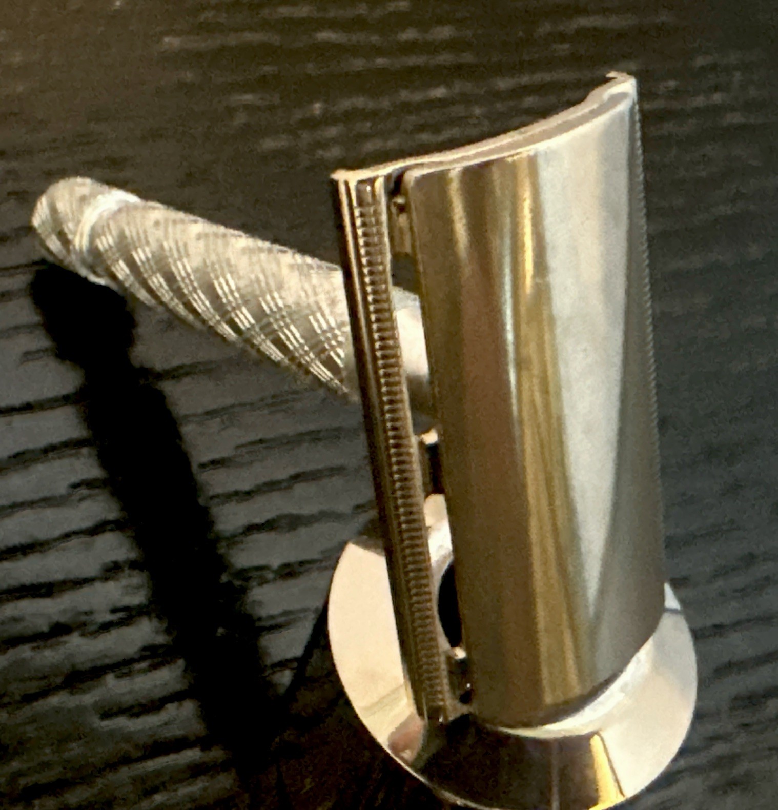 Vintage Gillette Spiral Tech/Medium Twin Bars 1955 A1/36 grams/Aluminum Handle