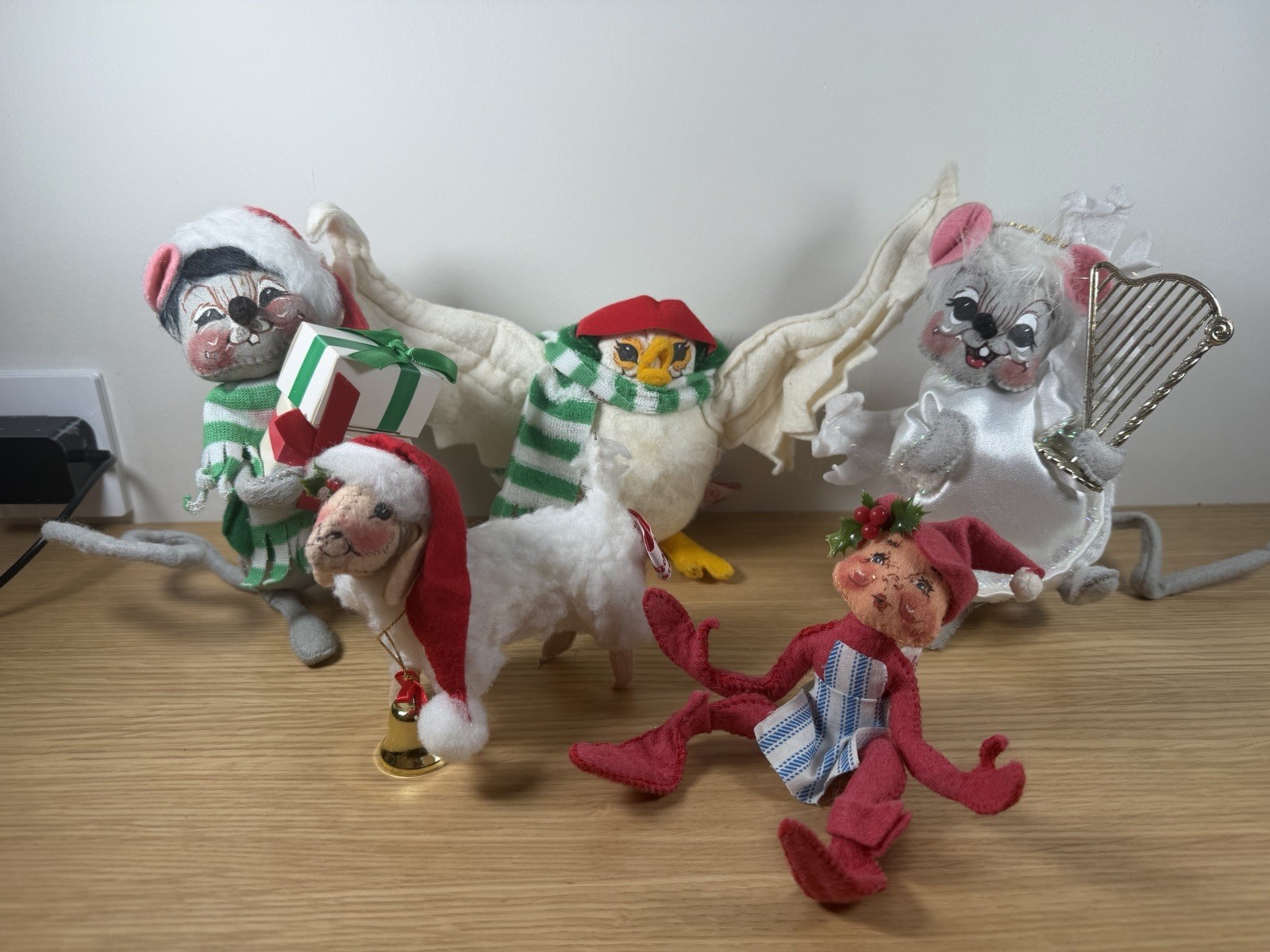 Annalee Lot Of 5 Christmas Misfits
