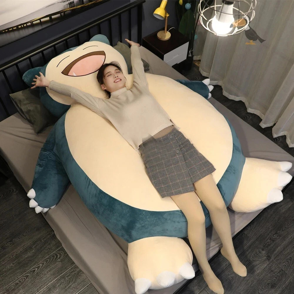 200cm Giant Snorlax Pokemon Plush (No Filling) Bean Bag Cushion 