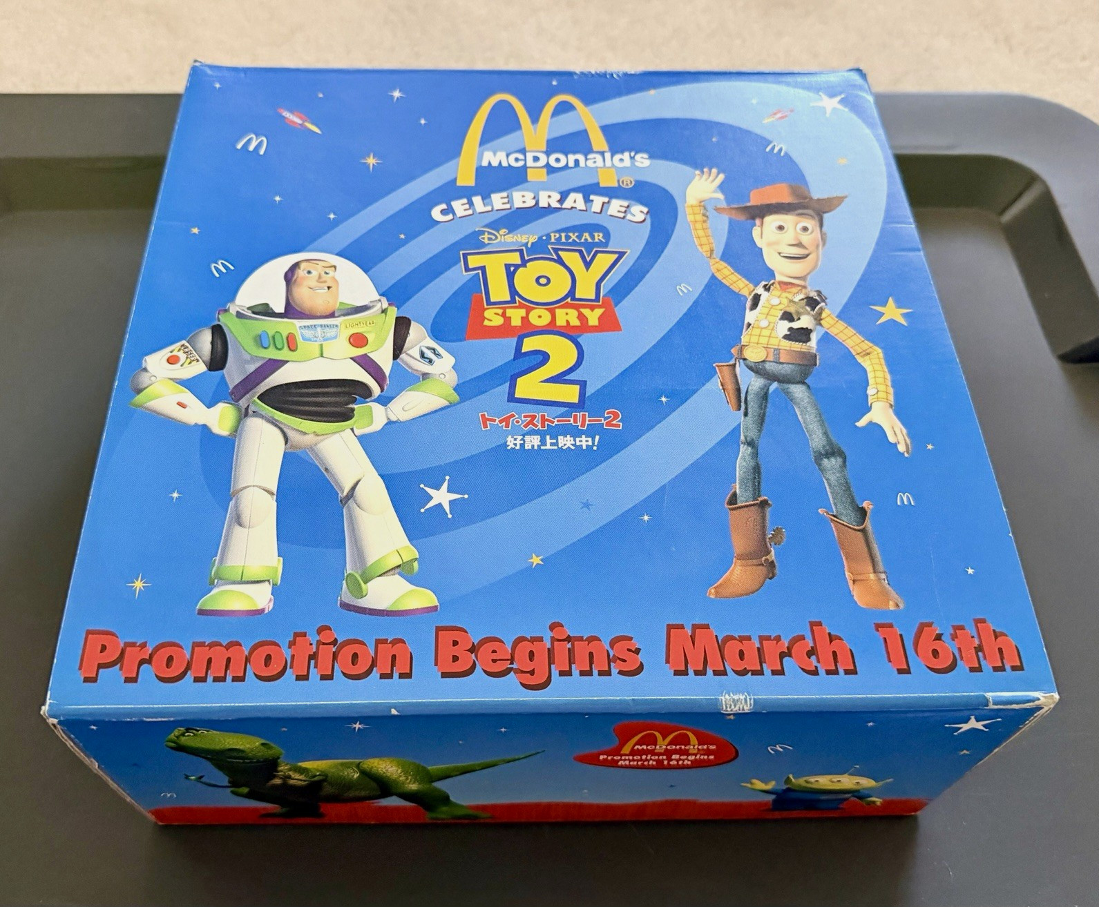 Extremely Rare McDonald’s Toy Story 2 Happy Meal PROMO KIT Japan 2000 Extremely Rare McDonald’s Toy Story 2 Happy Meal PROMO KIT Japan 2000