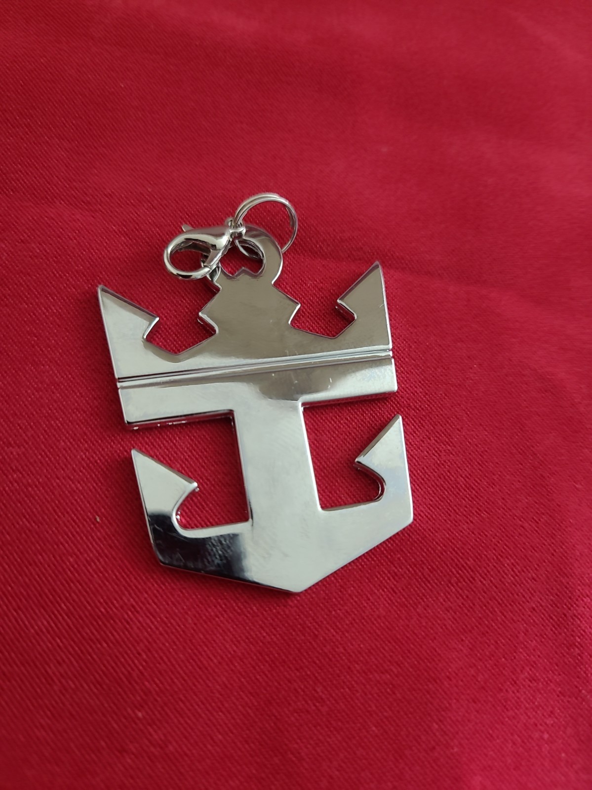  Logo Royal Caribbean Cruise Ship Metal Logo Crown and Anchor  2\