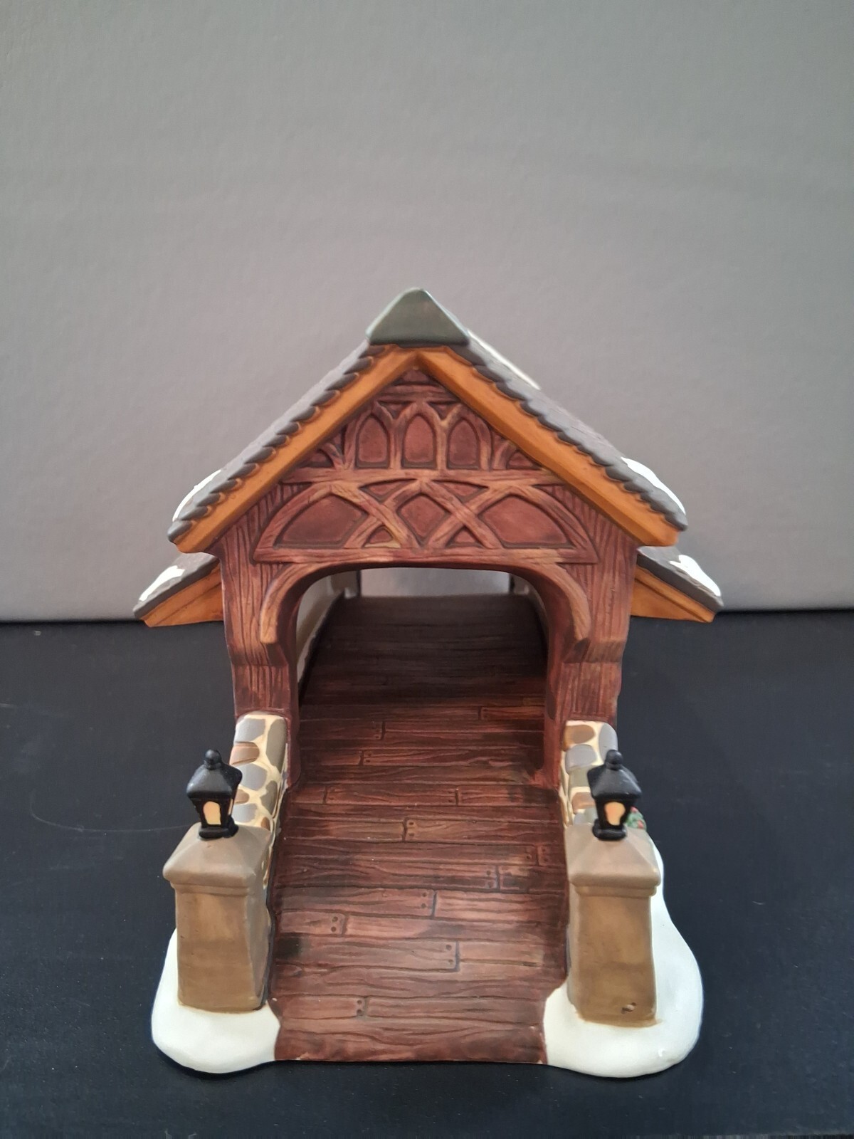 Vintage Heartland Valley Village Porcelain Christmas Bridge Vintage Heartland Valley Village Porcelain Christmas Bridge