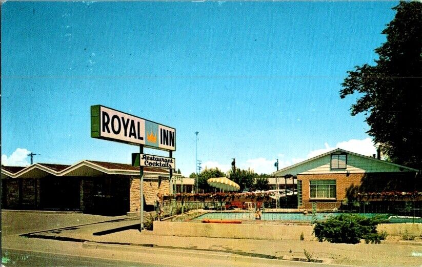Vintage Postcard Royal Inn Restaurant & Motel Grand Junction CO Colorado   D-363