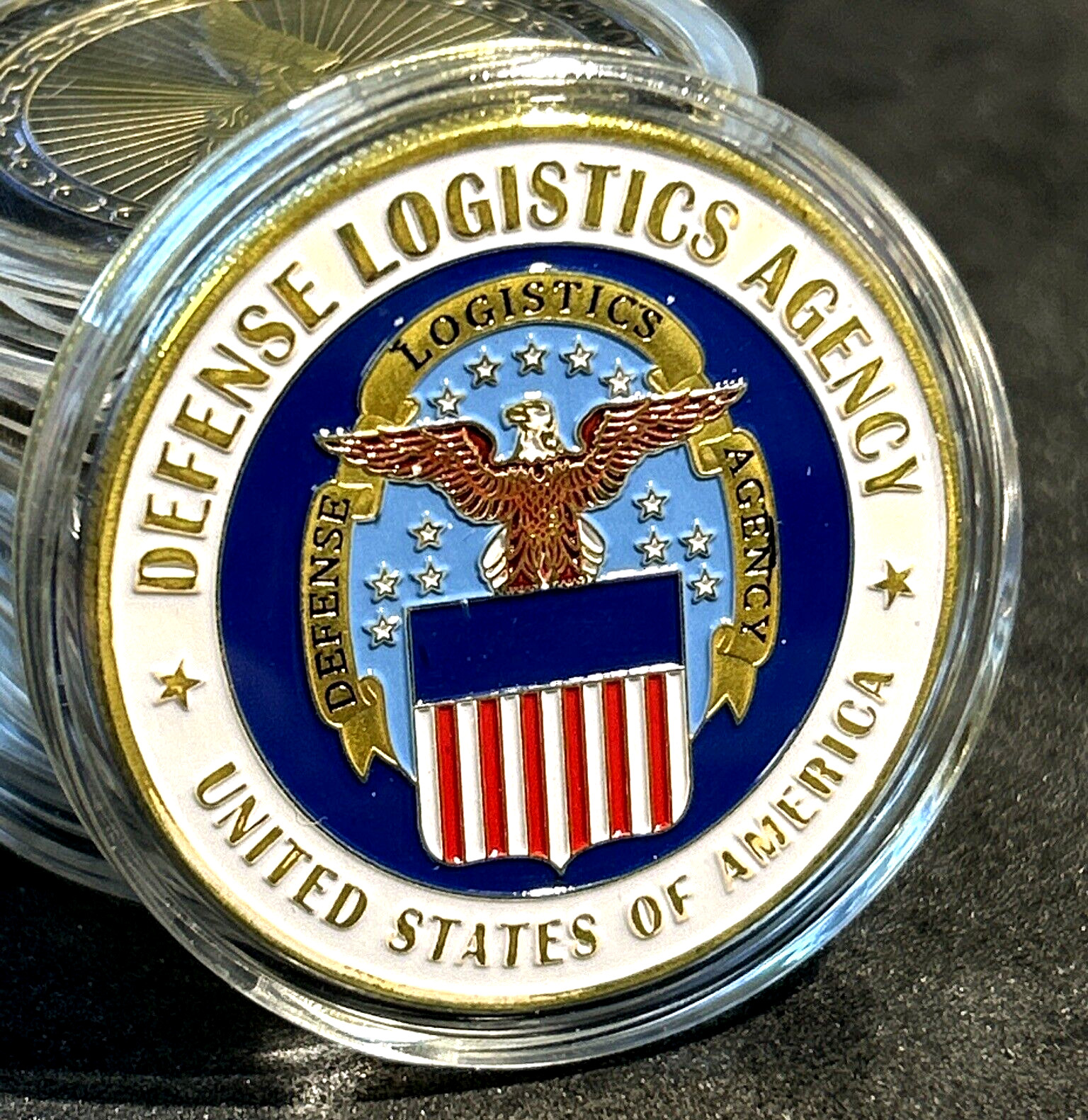 Challenge Coin-DLA United States DEFENSE LOGISTICS AGENCY Challenge Coin-DLA United States DEFENSE LOGISTICS AGENCY