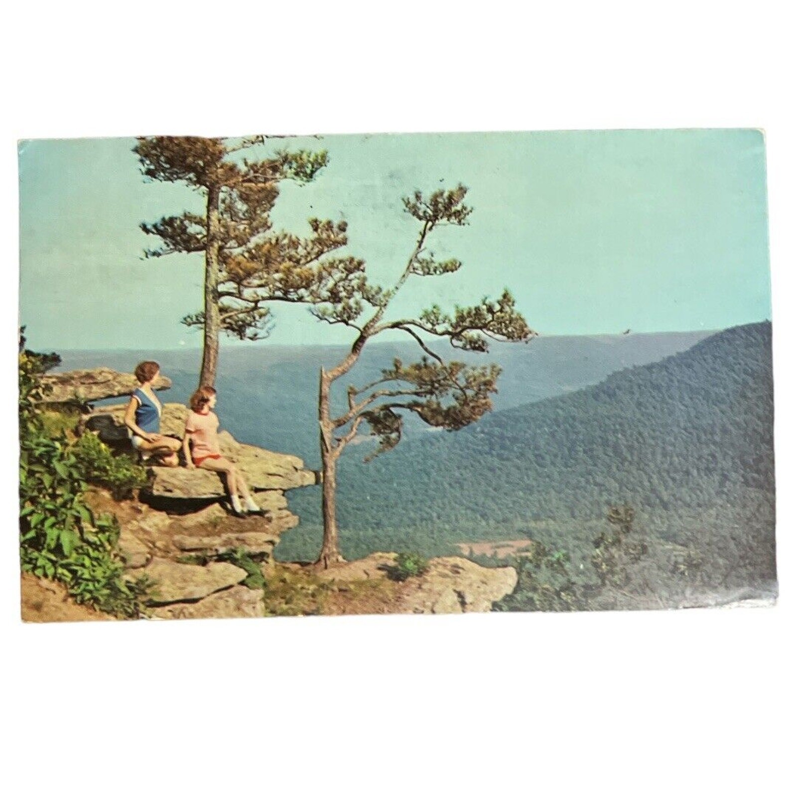 1967 Ozark Mountains Tourists Dexter Press Vintage Postcard Ephemera POSTED