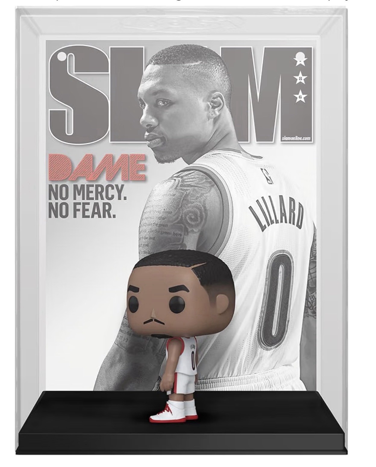 Funko POP NBA Cover: SLAM - Damian Lillard  Vinyl In Original Shipping Box