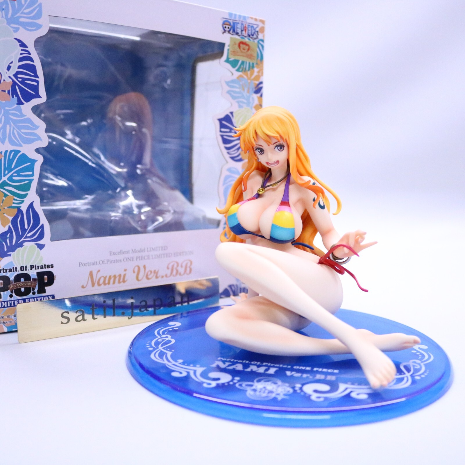[USED] MegaHouse Portrait.Of.Pirates One Piece Nami Ver.BB 1/8 Scale Figure